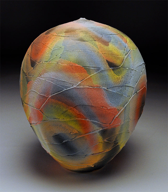 Swirling Color Bottle