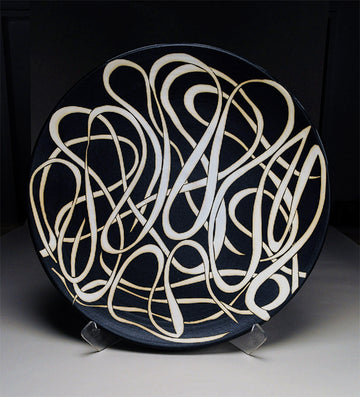 Wall Platter Dense Vines