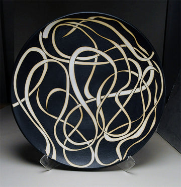 Wall Platter with Tendrils