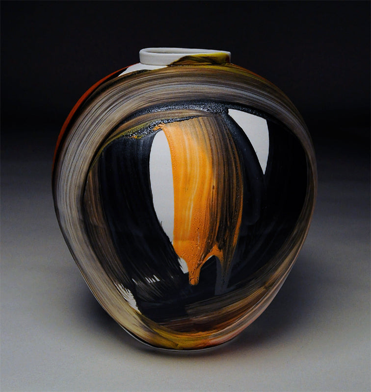 Swirl Moon Jar